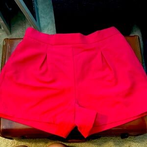 Women's Red Shorts